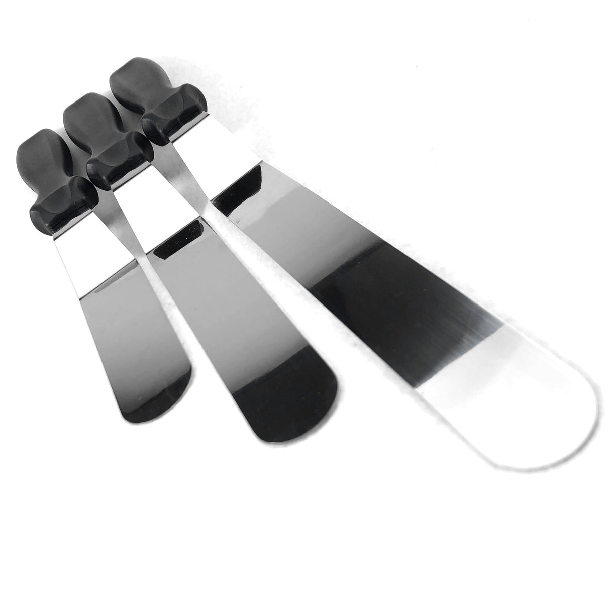 Set av tårtslickare i rostfritt stål 3-pack Carvallo