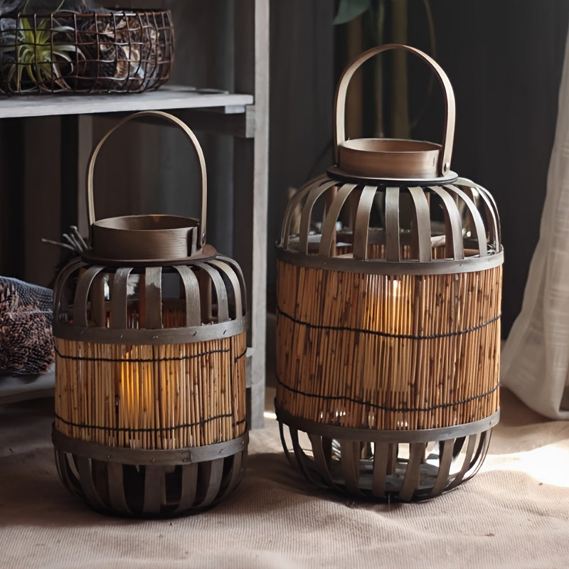 Rustik Trälykta – Äkta Atmosfärsskapare för Trädgård, Terrass eller Inredning Carvallo