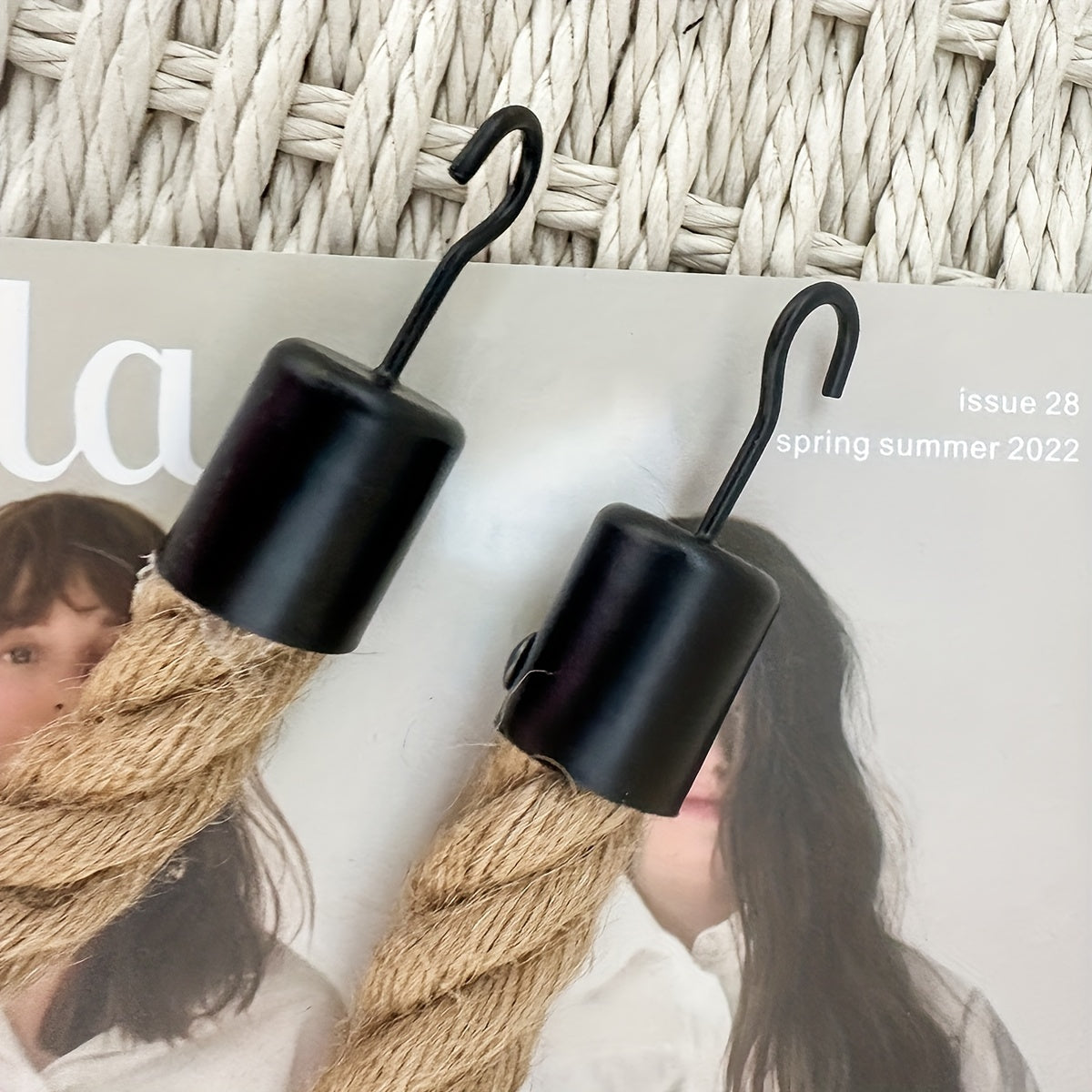 Hemp Rep Snöre Toalettpappershållare - För Stiliga Badrum Carvallo