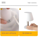 ClassicGlow Lampa - Traditionell Solarbordslampa Carvallo