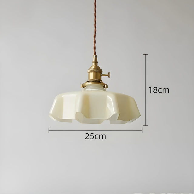 SeineGlow Light - Fransk Retro Pendellampa gjord av Glas Carvallo