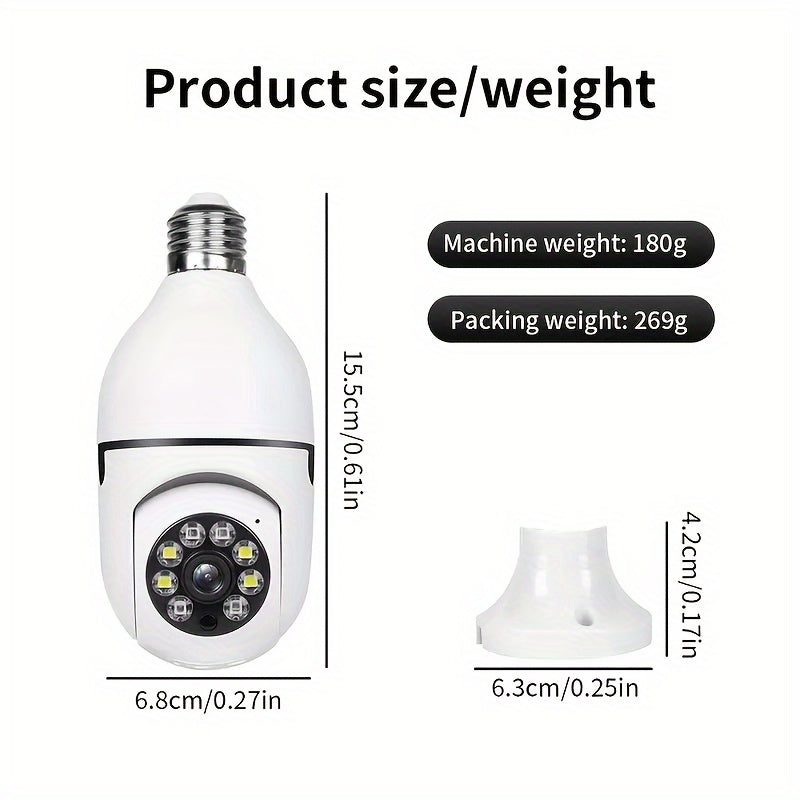 VisionGuard Smart Lamp Kamera - För Säkerhet och Komfort i Hemmet Carvallo