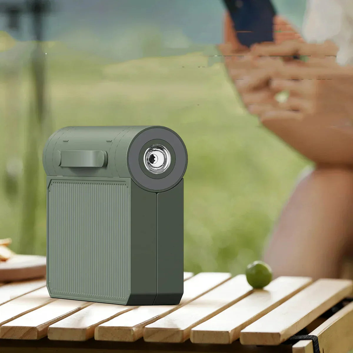 Carvallo LumaFold Explorer | Fällbar & Återuppladdningsbar | Kompakt & Robust | USB-Anslutning Carvallo