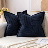 Polyester Kuddöverdrag - Enkelt Stilsäkert Prydnadsöverdrag för Sovrum, Soffa och Vardagsrum Carvallo