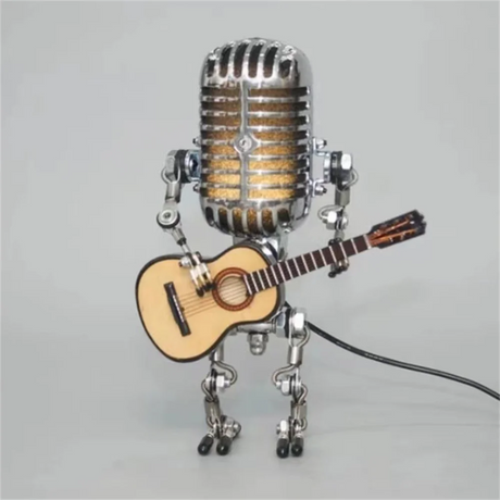 Guitarlampa - Robotlampa med gitarr Carvallo