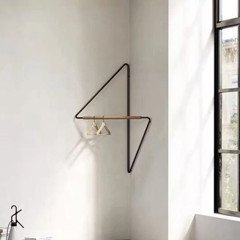 Carvallo – Multifunktionell klädhängare med hylla och platsbesparande design Carvallo