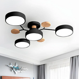 Taklampa Modern LED Flush Mount Kristallkrona Carvallo