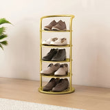 Skohållare med 4 nivåer – Utrymmesbesparande & Stabil | Modern design för hall eller lägenhet Carvallo