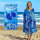 Mikrofiberstrandlakan – Mjukt, iögonfallande, stor passform MILA Sverige