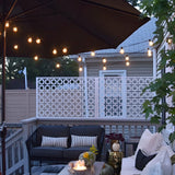 FairyFlicker String Lights - Lyxig terrassbelysning med vattentätt skydd Carvallo