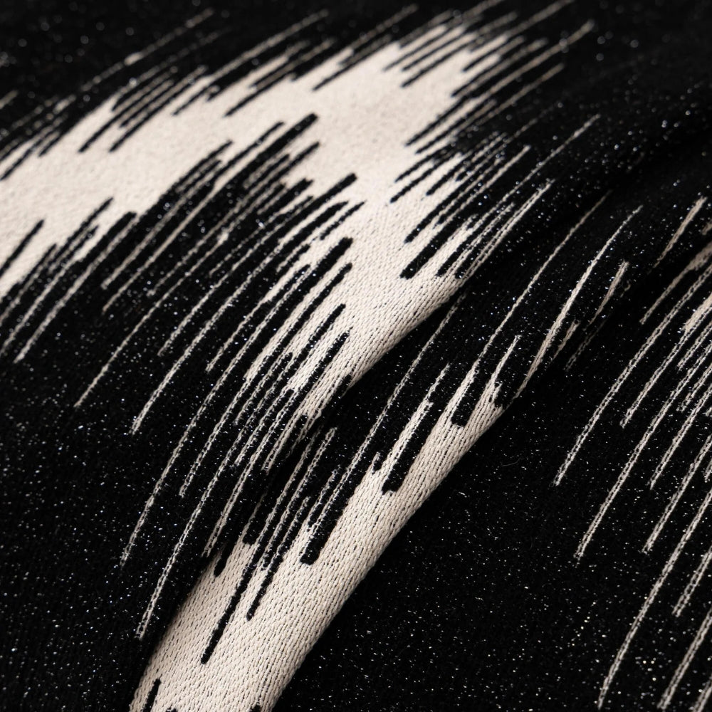 Ockra Streak Texturerat Sofföverdrag Carvallo