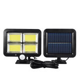 EcoMotion - Solcellsdriven LED-Rörelsesensorlampa för Utomhusbruk-Kök-BB-4 COB-Hemnix