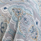 Paisley Aqua Teal Täcke Set Carvallo