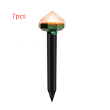 Solardriven djuravvisare för trädgård och gård – Miljövänligt skydd mot möss och gnagare Carvallo