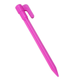 Plastplast tältspikar med krokar – Camping jordspikar för presenningar och tarp Carvallo