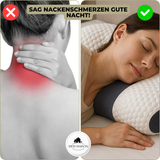 Carvallo Nackenkissen OrthoRest | Ergonomisk kontur | Minnesskum | Andningsbart Carvallo