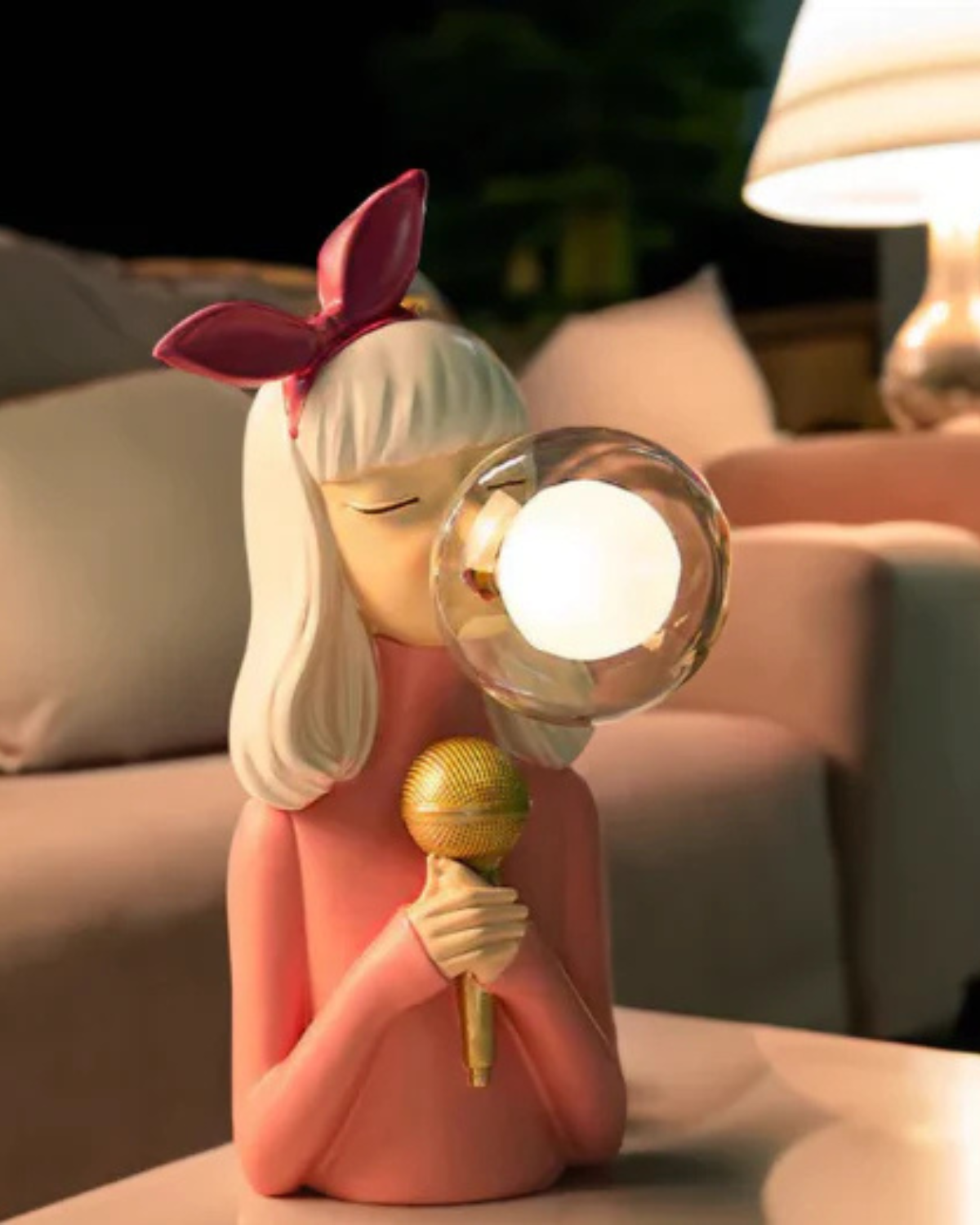 Carvallo – Skulptural Bordslampa med Poetisk Ljusfär för ett Mysigt Inredning Carvallo