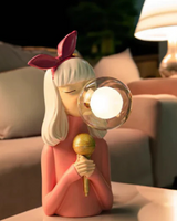 Carvallo – Skulptural Bordslampa med Poetisk Ljusfär för ett Mysigt Inredning Carvallo