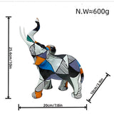 Lyxig Abstrakt Elefant Figur Carvallo