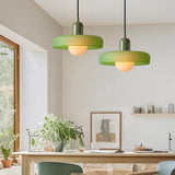 Bauhaus Inspired Colorful Glass Pendant Lamp Carvallo