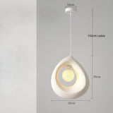 Pendellampa i Wabi-Sabi stil – Minimalistisk hängande lampa för vardagsrum och matplats Carvallo