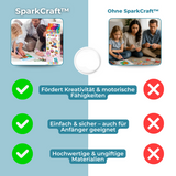 SparkCraft™ – Magiskt diamantmålningsset för barn Carvallo