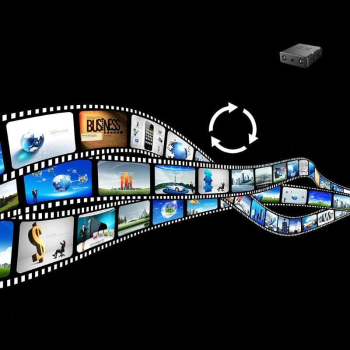 Carvallo – Smart minikamera med nattseende och vidvinkel täckning Carvallo