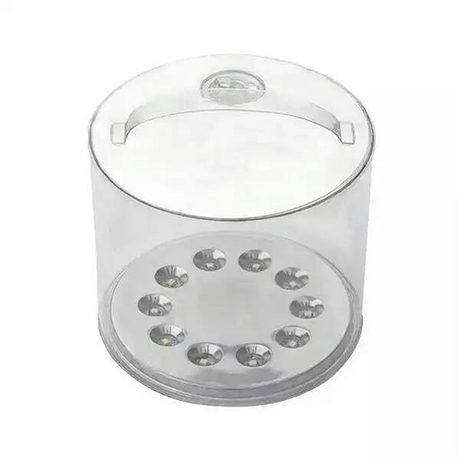 Solcellsdriven Fällbar Trädgårdslampa – Bärbar LED Utomhusbelysning för Trädgård och Gård Carvallo