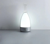 LuxeGlow - Modern Glas Bordslampa med Dimbar LED Belysning Carvallo