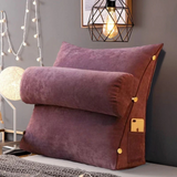 Ryggstödskudde med avtagbar nackrulle Carvallo