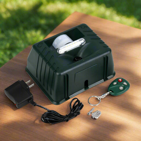 Royaleva Woodpecker Ultrasonic Repeller för effektiv fågelkontroll - Bli av med hackspettar Carvallo