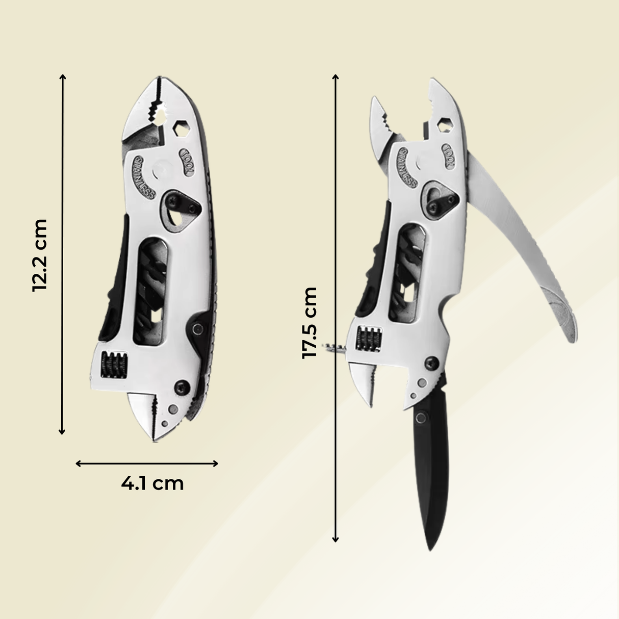 PlierPro™ - Det 12-i-1-multiverktyget för varje uppgift Carvallo