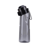 Air Vattenflaska med Doftringar 7 Kapslar 650ml-Personligt-BB-Endast vattenflaska-Svart-Hemnix