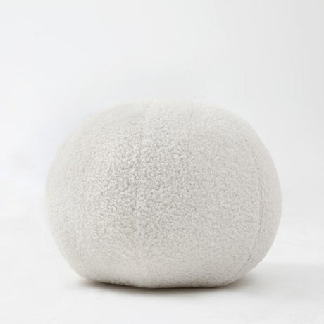 Plush Bollar Formad Boucle Kudde Carvallo