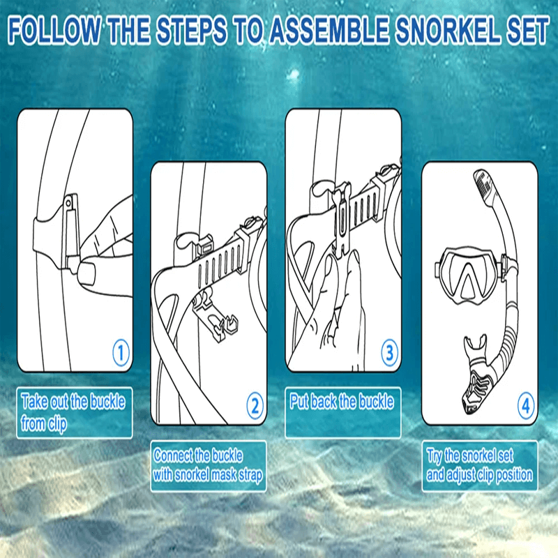 Professionell Dykning Snorkel-Personligt-BB-Hemnix