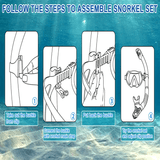 Professionell Dykning Snorkel-Personligt-BB-Hemnix