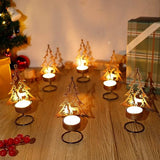 Carvallo | FestiveFlames - Ljusstake i järn i form av en julgran Carvallo