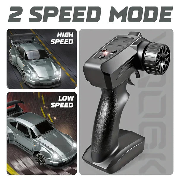 Luxora Retro Drift Master – 4WD RC Bil med LED-ljus Carvallo