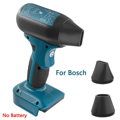 VoltBreeze - Bärbar Jetfläkt med 4 Justerbara Hastigheter för Effektivt Luftflöde-Lövblås Verktyg Maskin-BB-Bosch (batteri ingår ej)-Hemnix