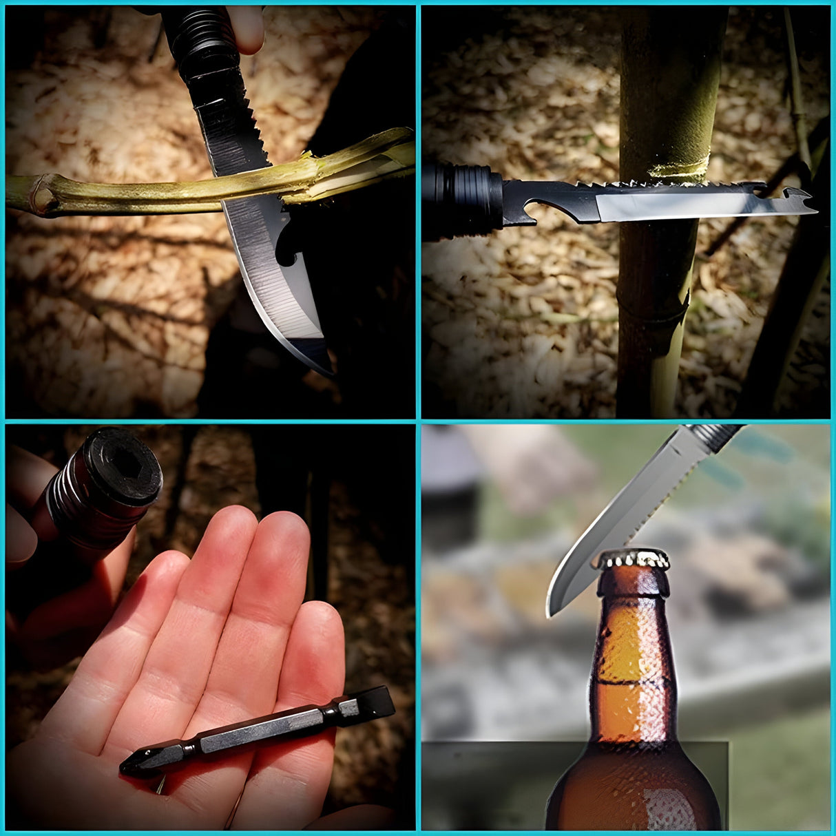 Carvallo TrekVario | Fällbar & Höjdjusterbar | Ultralätt av aluminium | 106–130 cm | Inkl. Terrängtillbehör Carvallo