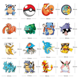 Poke Klistermärken Set – 50 Unika Stickers för Samlare och Fans-Övriga Leksaker-BB-Hemnix