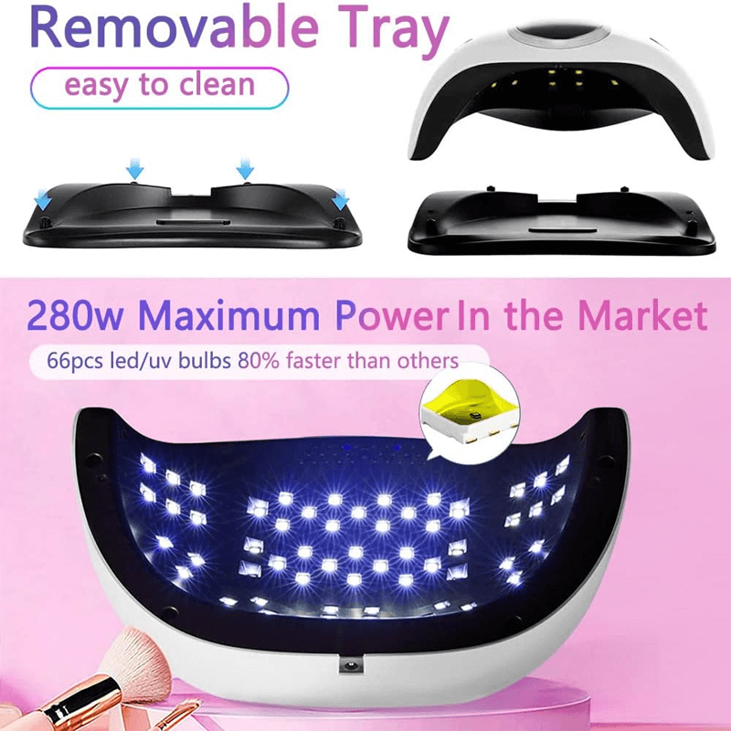 UV 66LED Nageltorklampa-Personligt-BB-Hemnix