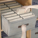 Modern Grå Linne Förvaringsbehållare Carvallo