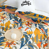 Sunrise Flora Cotton Blanket Carvallo