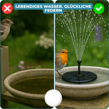AquaBloom™ – Solart fontän för lugn och elegans i trädgården Carvallo