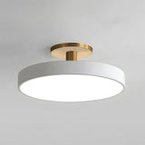 Modern Flush Mount Ceiling Light | 5.9×11.8–23.6 in | LED Rund Armatur | Hårdvara + Akryl | Brick by Brick Carvallo