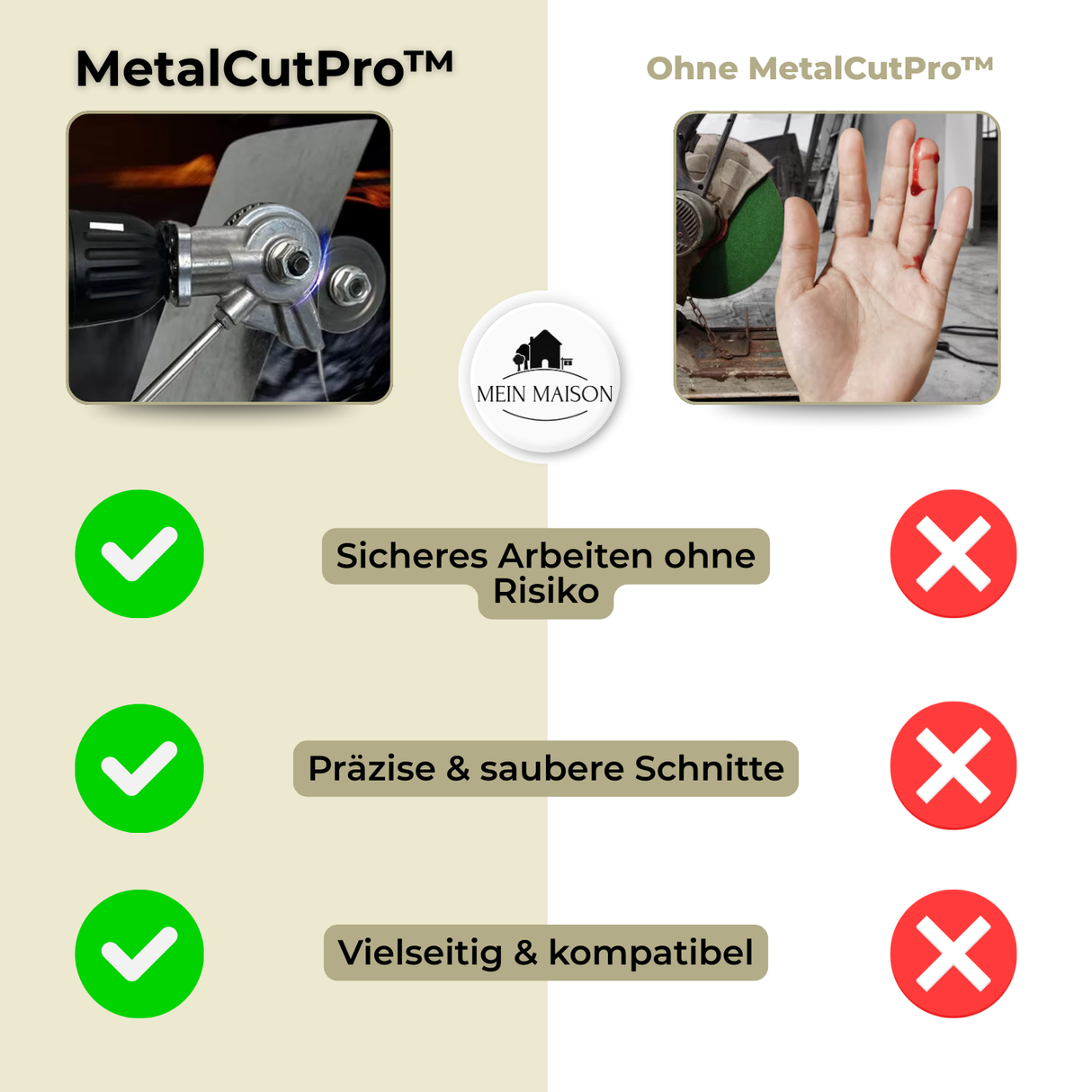 MetalCutPro™ – Snabb, ren klippning av plåt gjort enkelt Carvallo
