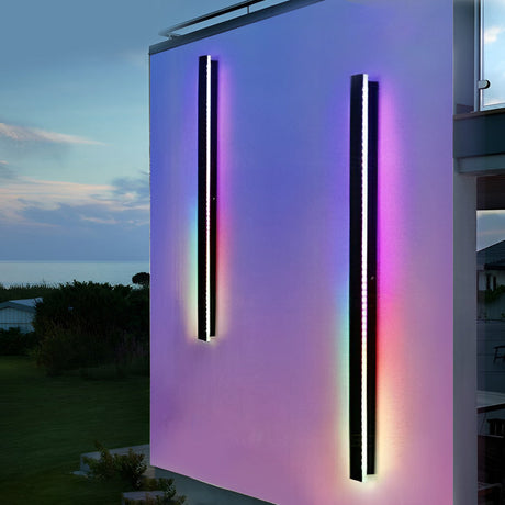 Utomhus Vägglampa Modern Svart LED Vägglampor Carvallo