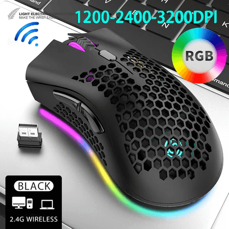 Trådlös Spelmus-Mouse-BB-Hemnix