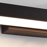 Utomhus Svart Rostfritt Stål Vägglampa Carvallo